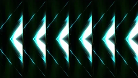 Triangular pattern with neon flickers. Motion. Repeating pattern of triangular Stock Footage 158327016