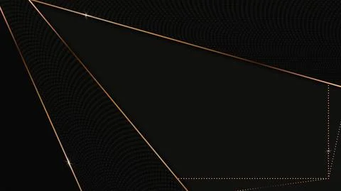 Triangular perforated elements on a dark background Stockillustratie