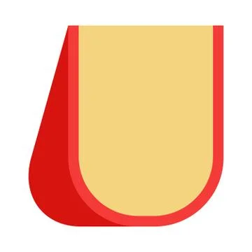 Triangular piece of cheese vector flat isolated Stock Illustration