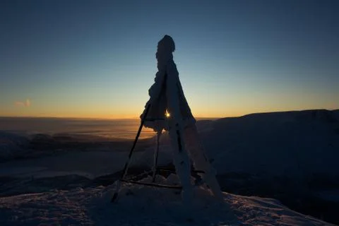 Triangular pillar Stock Photos
