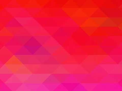 Triangular pixelation. Multi-colored pixel background. 库存插图