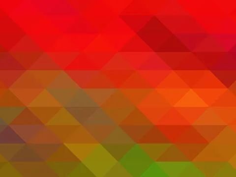 Triangular pixelation. Multi-colored pixel background. The texture Stockillustratie