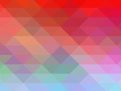 Triangular pixelation. Multi-colored pixel background. The texture Stock Illustration