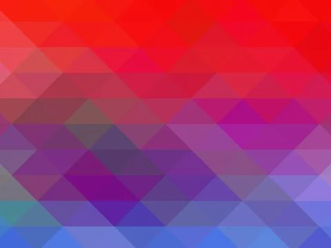 Triangular pixelation. Multi-colored pixel background. The texture 库存插图