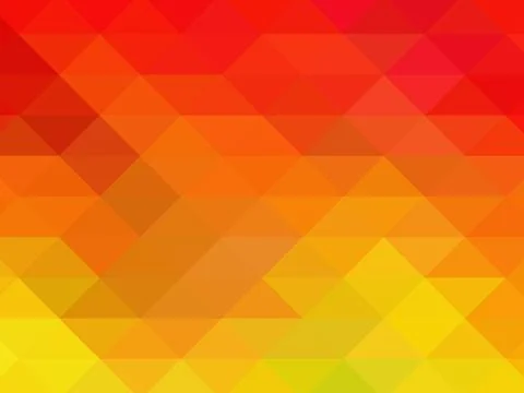 Triangular pixelation. Multi-colored pixel background. Stockillustratie