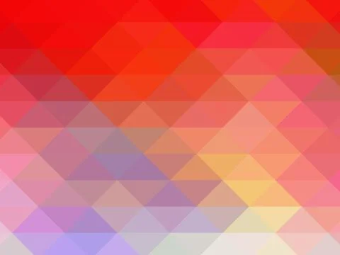 Triangular pixelation. Multi-colored pixel background. The texture Foto stock