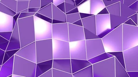 Triangular polygon mesh 스톡 일러스트