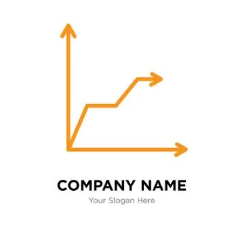 Triangular pyramid company logo design template Illustrazione stock