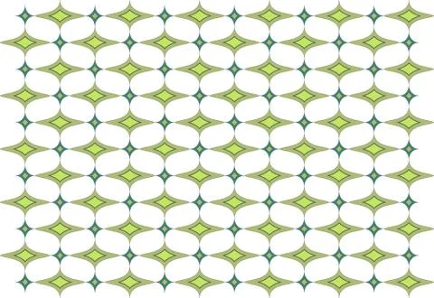 Triangular round elements pattern Illustrazione stock