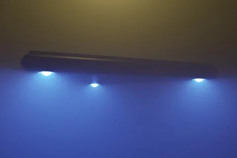 Triangular shape flying object Stock Illustration