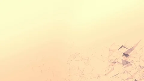 Triangular shapes, lines and points. Motion background. Stock Footage 74940575