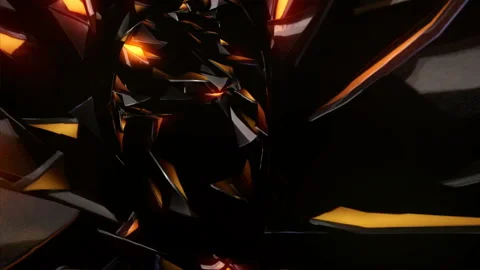 Triangular Space 3D looped seamless footage Stock Footage 160627661