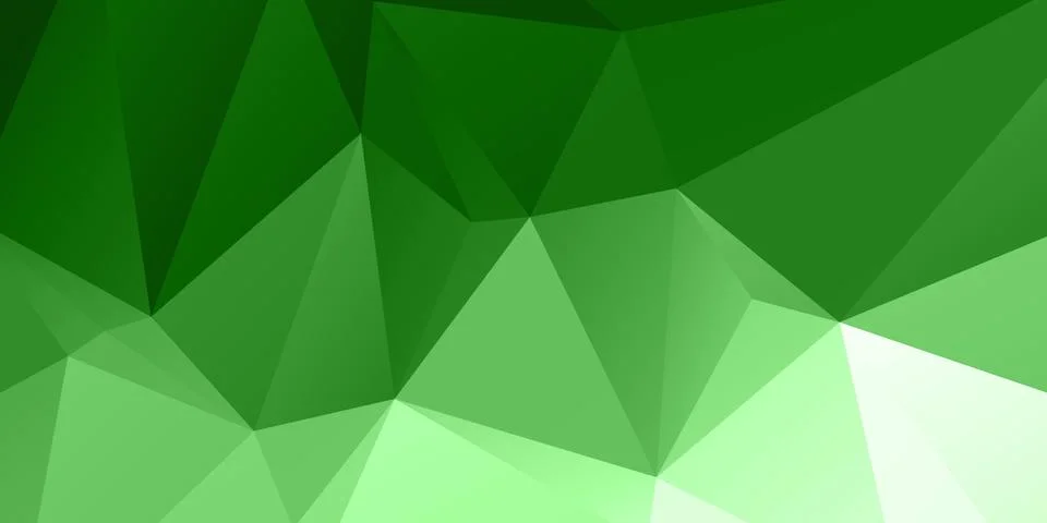 Triangular stripes of green color background wallpaper Foto stock