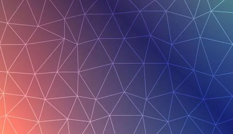 Triangular style. Modern pattern for a brand book. Vector illustration. Creat Illustrazione stock