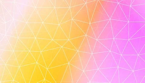 Triangular style. Style for your business design. Vector illustration. Creati Illustrazione stock