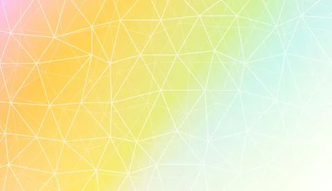 Triangular style. Style for your business design. Vector illustration. Creati Illustrazione stock