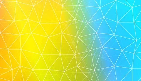Triangular style. Style for your business design. Vector illustration. Creati Illustrazione stock