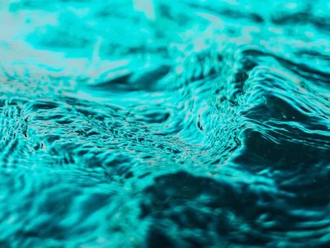 Triangular Teal &amp; Emerald Abstraction: A Low Poly Geometric Gradient. Illustrazione stock