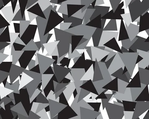 Triangular template, seamless pattern Illustrazione stock