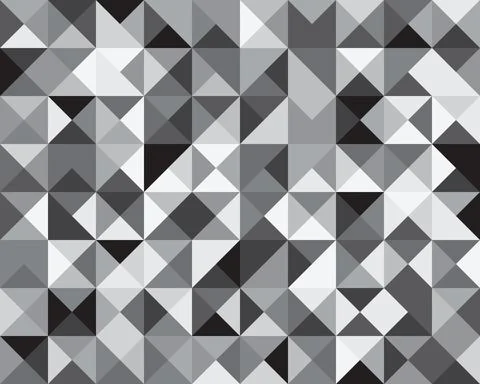 Triangular template, seamless pattern Stock Illustration
