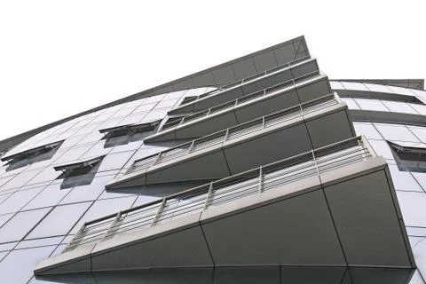 Triangular Terrace Balcony 스톡 사진