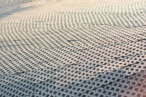 Triangular tiles texture 스톡 사진