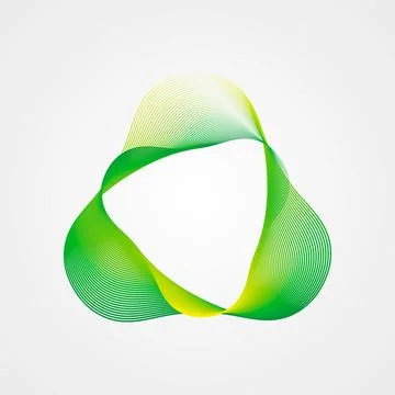 Triangular wavy bright gradient rectangular frame. Stylized Guilloche Element イラスト素材