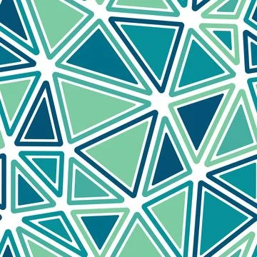 Triangulation geometric shapes background. Rounded solid shapes in frames. .. Stock Illustration