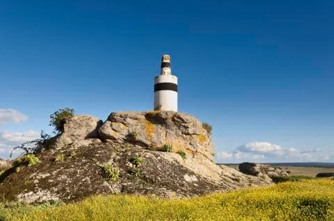 Triangulation point Stock Photos