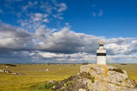 Triangulation point Stock Photos