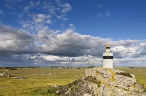 Triangulation point Stock Photos