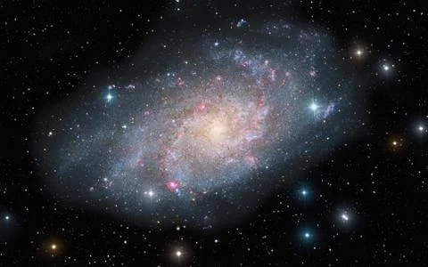 The Triangulum Galaxy Stock Photos