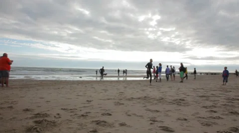 Triathlon in 1080p Stock-Footage 36465198