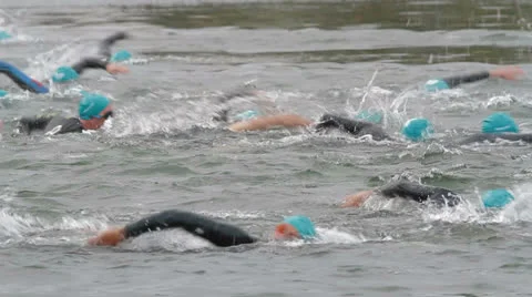 Triathlon 12 動画素材 25452741