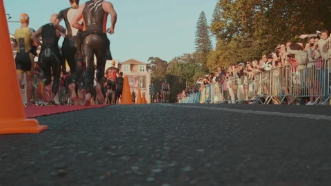 Triathlon Stock Footage 142464762