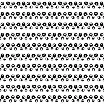 Tribal art boho seamless pattern. Stock Illustration