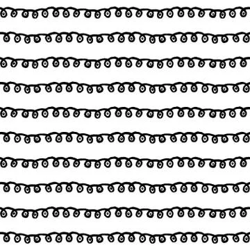 Tribal art boho seamless pattern. 스톡 일러스트