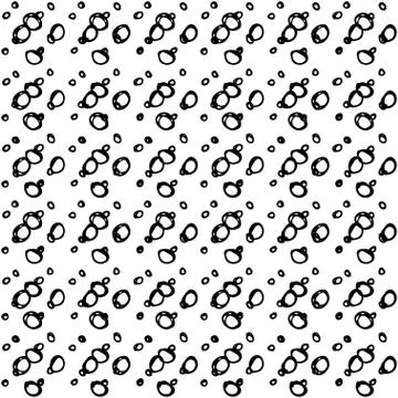 Tribal art boho seamless pattern. Stock Illustration