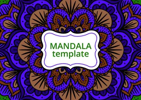 Tribal card Stock Illustration