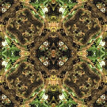 Tribal Collage Geometric Seamless Pattern Tribal or ethnic style geometri... Stock Photos