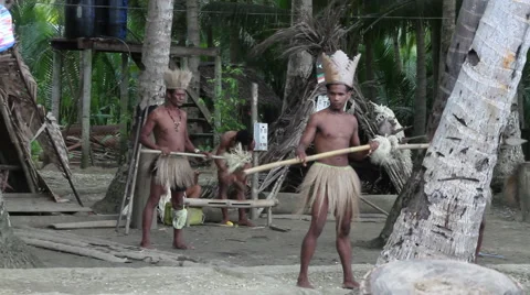 Tribal Dance Stock-Footage 39973418