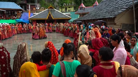 Tribal dance of Shepherd community  스톡 동영상 211383011