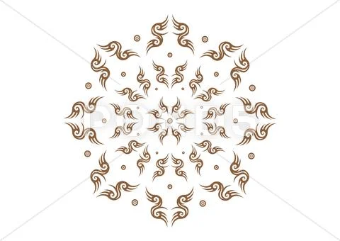 Tribal design Stock Illustration