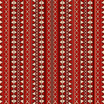Tribal design seamless pattern Stock Illustration