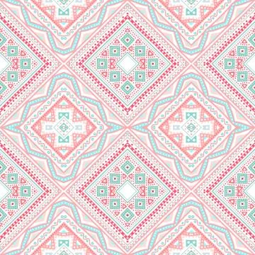 Tribal ethnic corner pattern. illustration Stock Illustration
