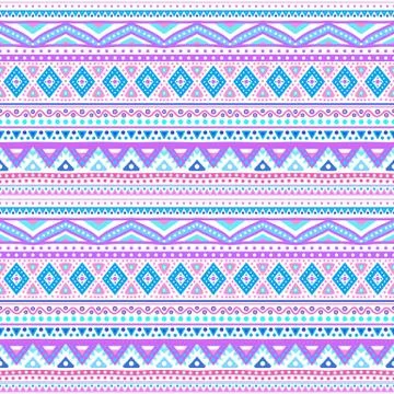 Tribal ethnic seamless stripe pattern. illustration Stock Illustration
