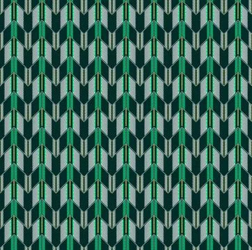 Tribal ethnic texture. Seamless colored striped pattern in Aztec style. Figure t Illustrazione stock