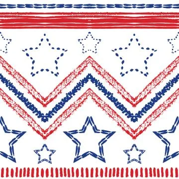 Tribal ethnic zig zag pattern. illustration Illustrazione stock