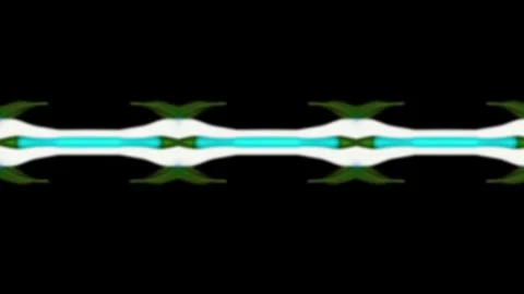 Tribal fluid waves. Seamless looping. Stock Footage 260791426