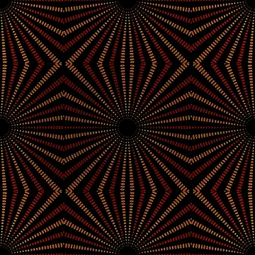 Tribal Geometric Vintage Pattern Stock Illustration